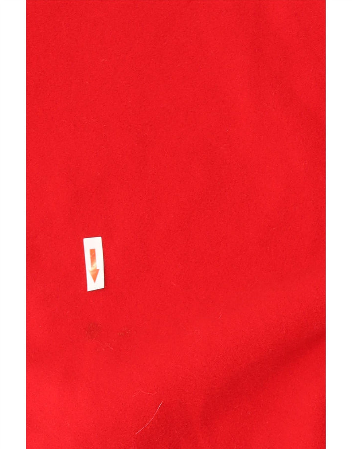 Vintage Womens Poncho Coat One Size Red