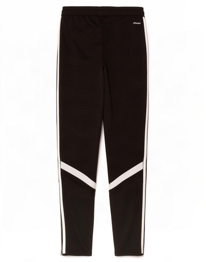 Adidas Mens Climacool Tracksuit Trousers Small Black Polyester