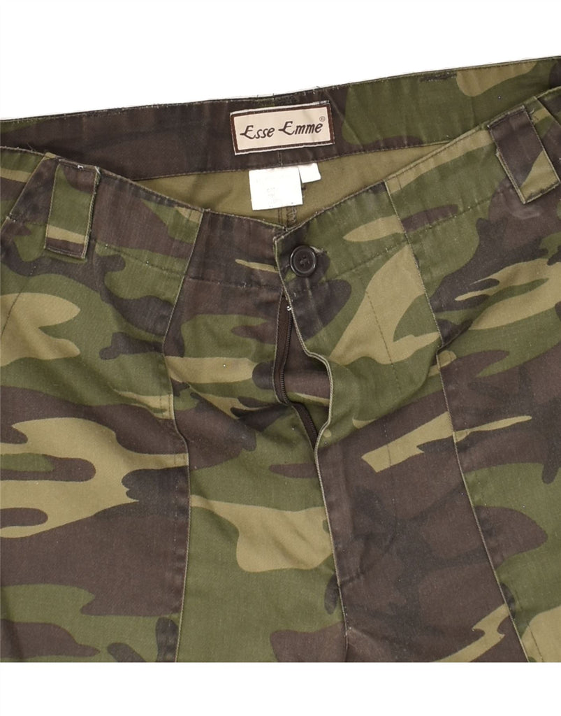 VINTAGE Mens Military Straight Cargo Trousers W34 L31 Khaki Camouflage | Vintage Vintage | Thrift | Second-Hand Vintage | Used Clothing | Messina Hembry 