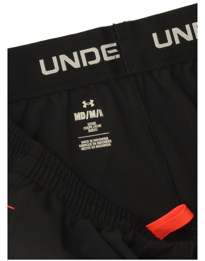 Under Armour Mens Sport Shorts Medium  Black Polyester
