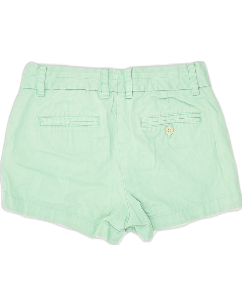 J. CREW Womens Chino Hot Pants W30 Medium Green Cotton | Vintage J. Crew | Thrift | Second-Hand J. Crew | Used Clothing | Messina Hembry 