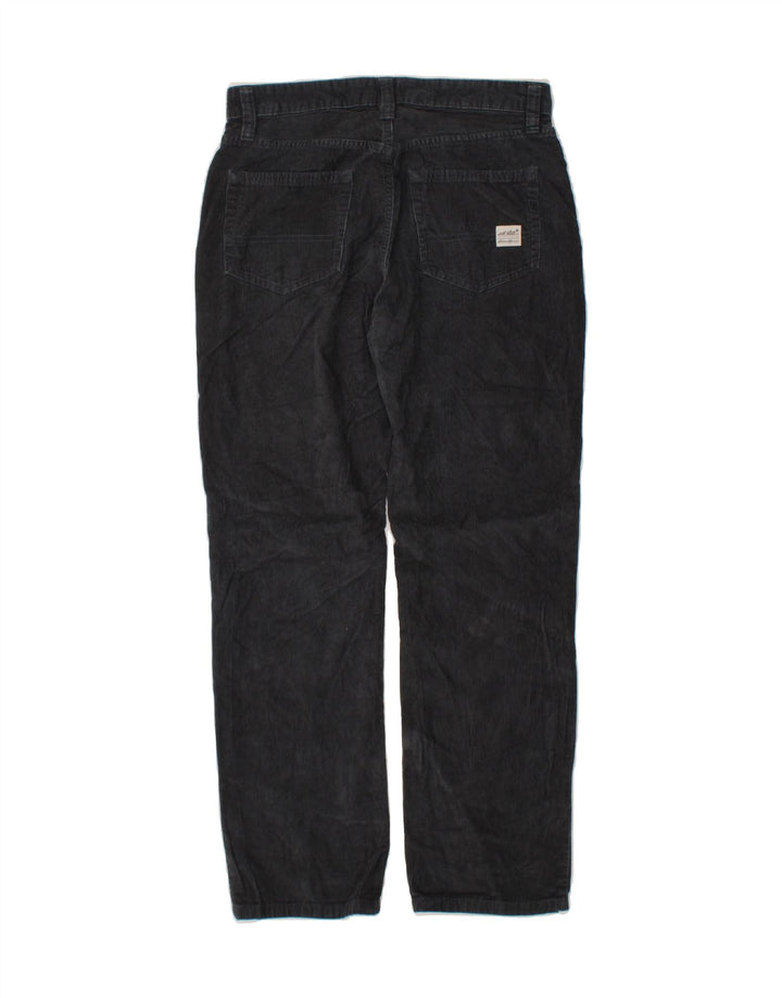 EDDIE BAUER Womens Straight Corduroy Trousers W30 L27 Grey Cotton Vintage Eddie Bauer and Second-Hand Eddie Bauer from Messina Hembry 