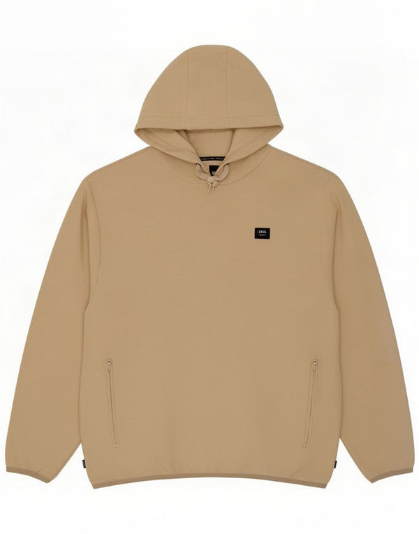 Vans Mens Hooded Fleece Jumper 2XL Beige Polyester