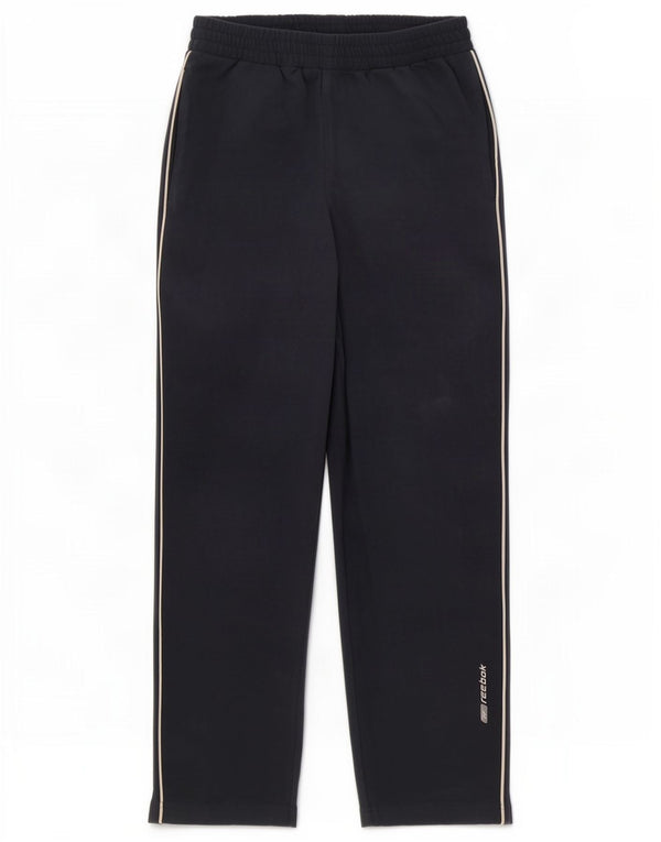 Reebok Boys Velour Tracksuit Trousers 13-14 Years Navy Blue
