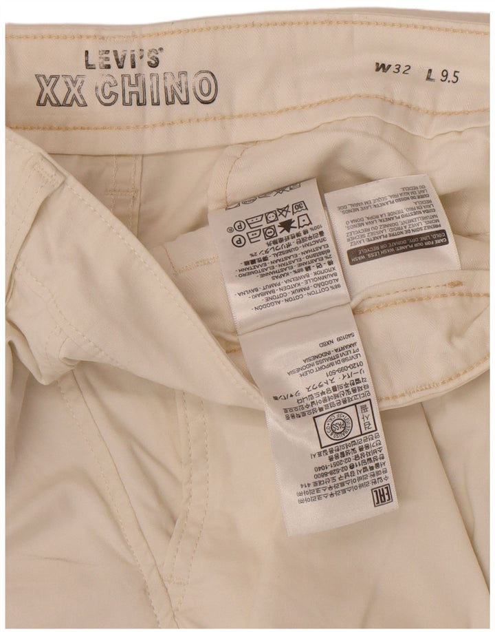 Levi's Mens Chino Shorts W32 Medium White Cotton