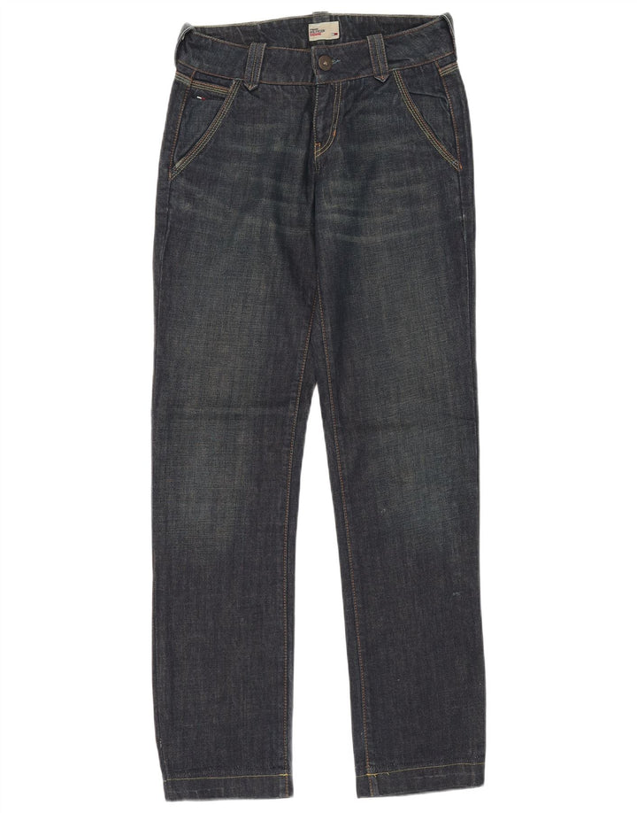 Tommy Hilfiger Womens Straight Jeans W27 L34 Blue Cotton