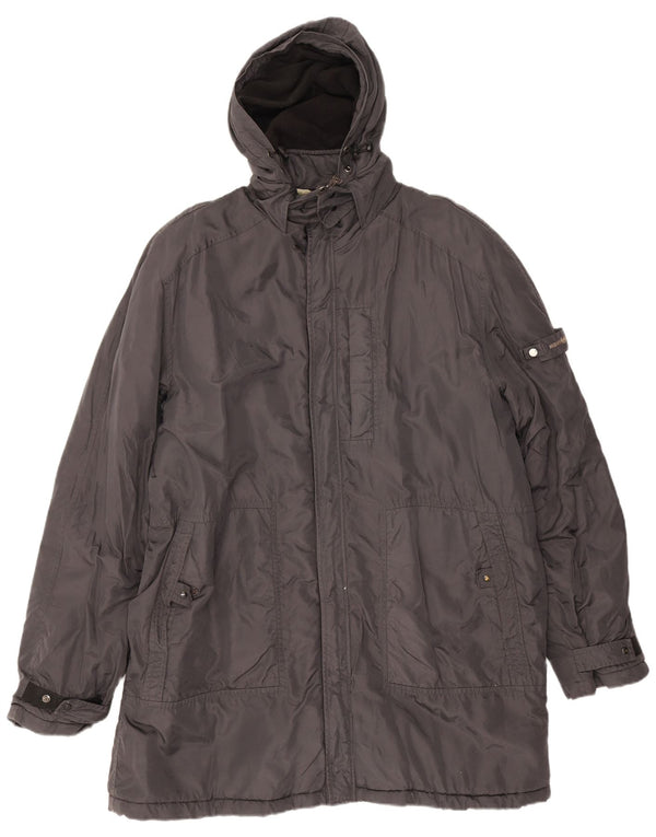 Henri Lloyd Mens Hooded Windbreaker Coat UK 44 2XL Grey