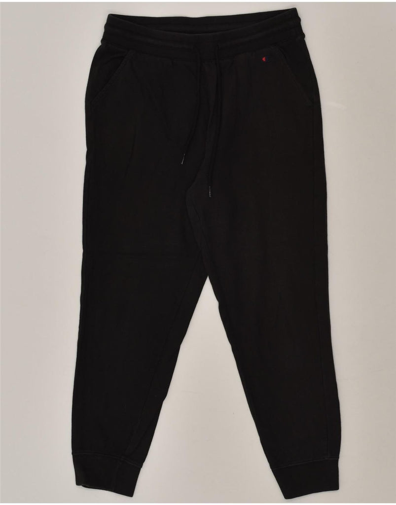 CHAMPION Mens Tracksuit Trousers Joggers Large Black | Vintage Champion | Thrift | Second-Hand Champion | Used Clothing | Messina Hembry 