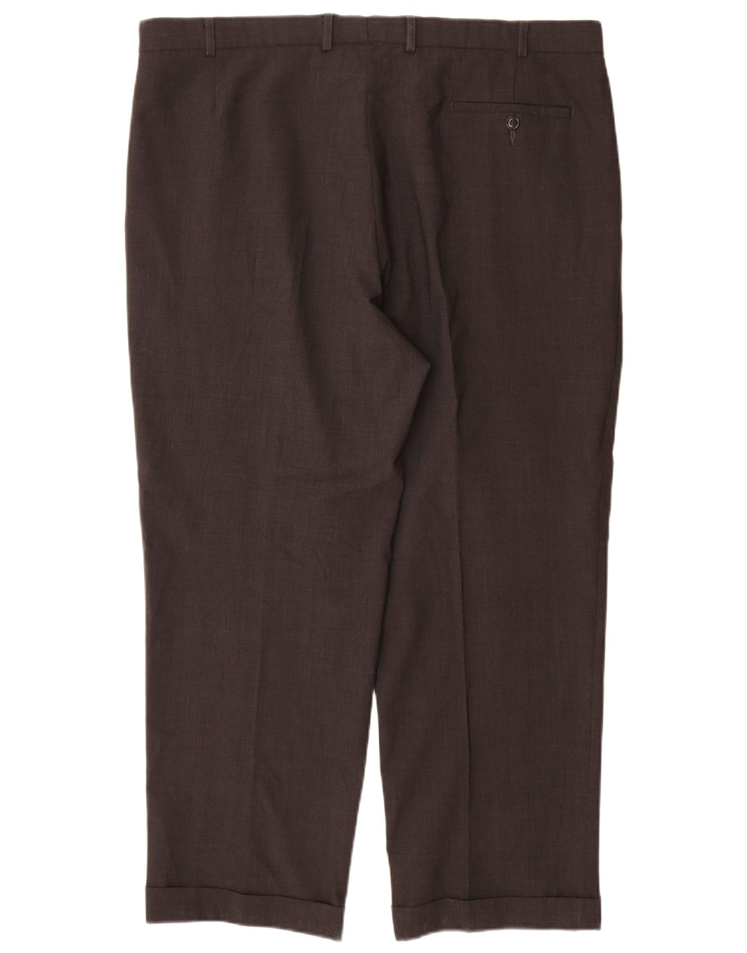 Marks & Spencer Mens Pegged Suit Trousers W40 L29 Grey Polyester