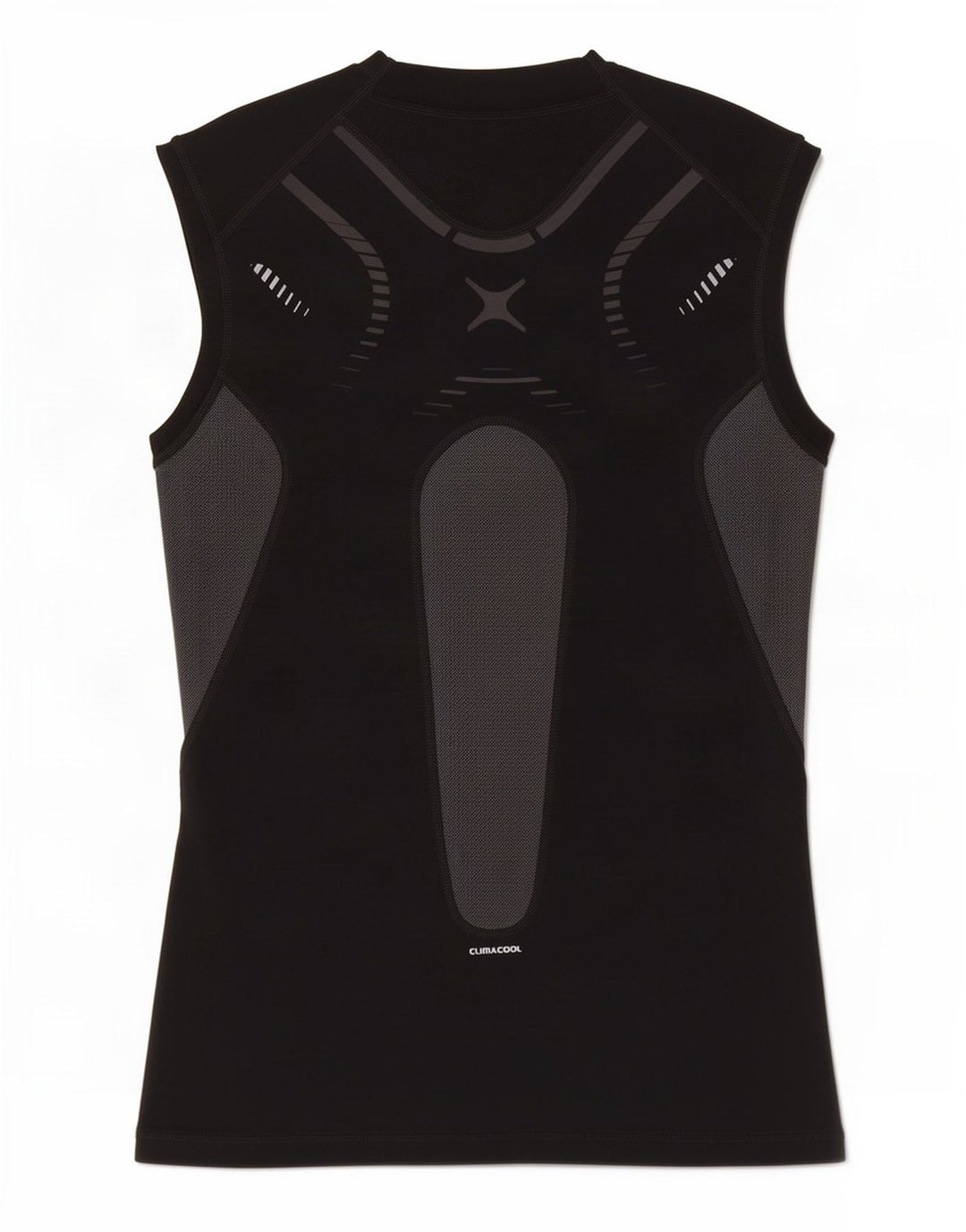 Adidas Mens Climacool Vest Top Large Black Colourblock Polyester