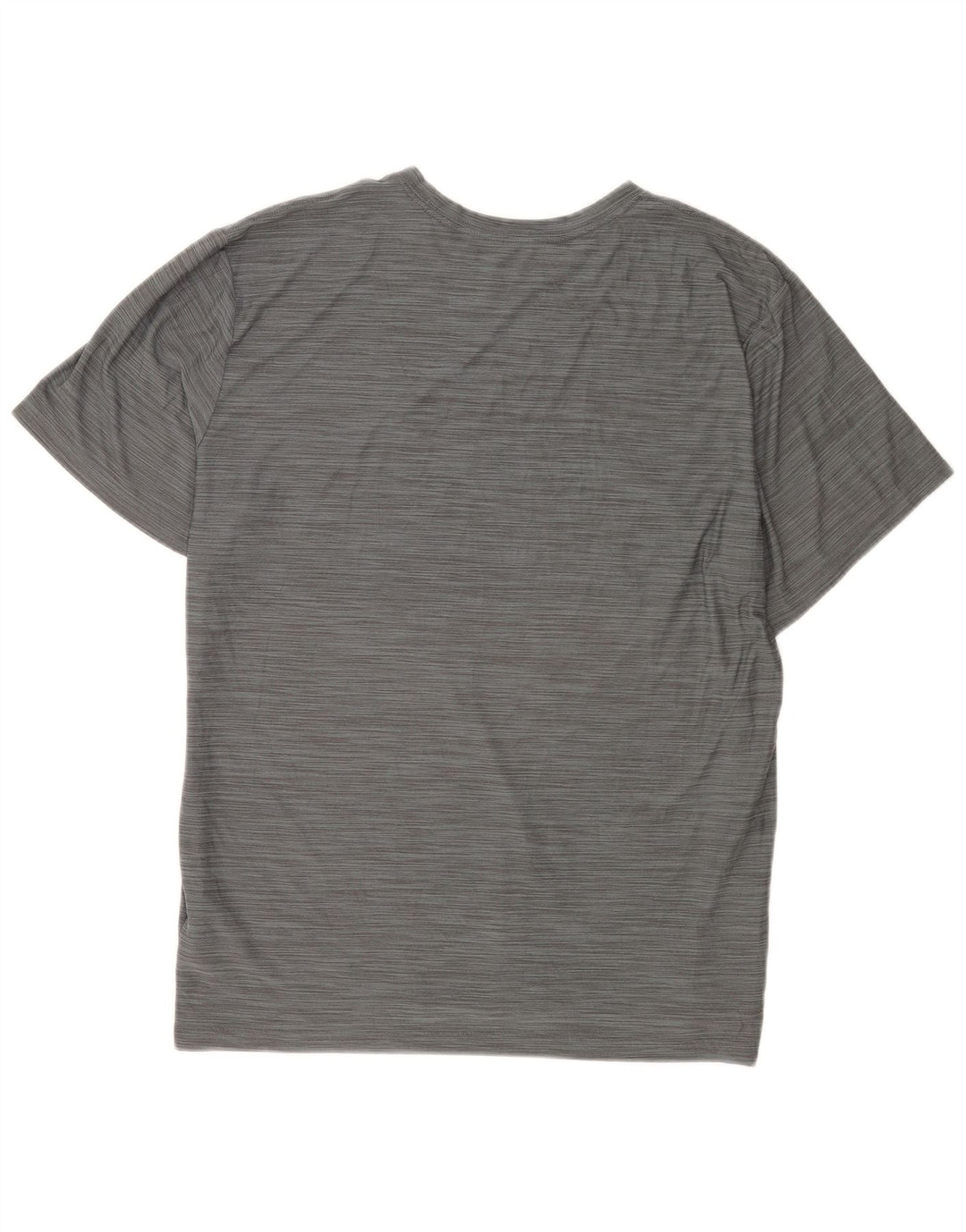 Nike Mens Dri Fit T-Shirt Top XL Grey Flecked Polyester