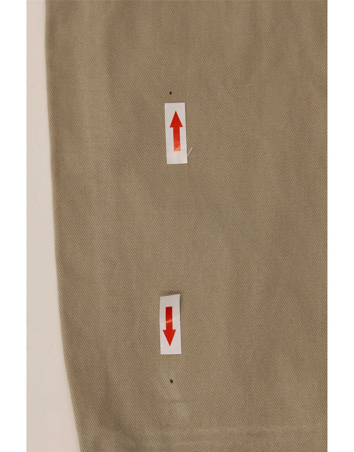 Lee Mens Straight Casual Trousers W30 L32 Khaki
