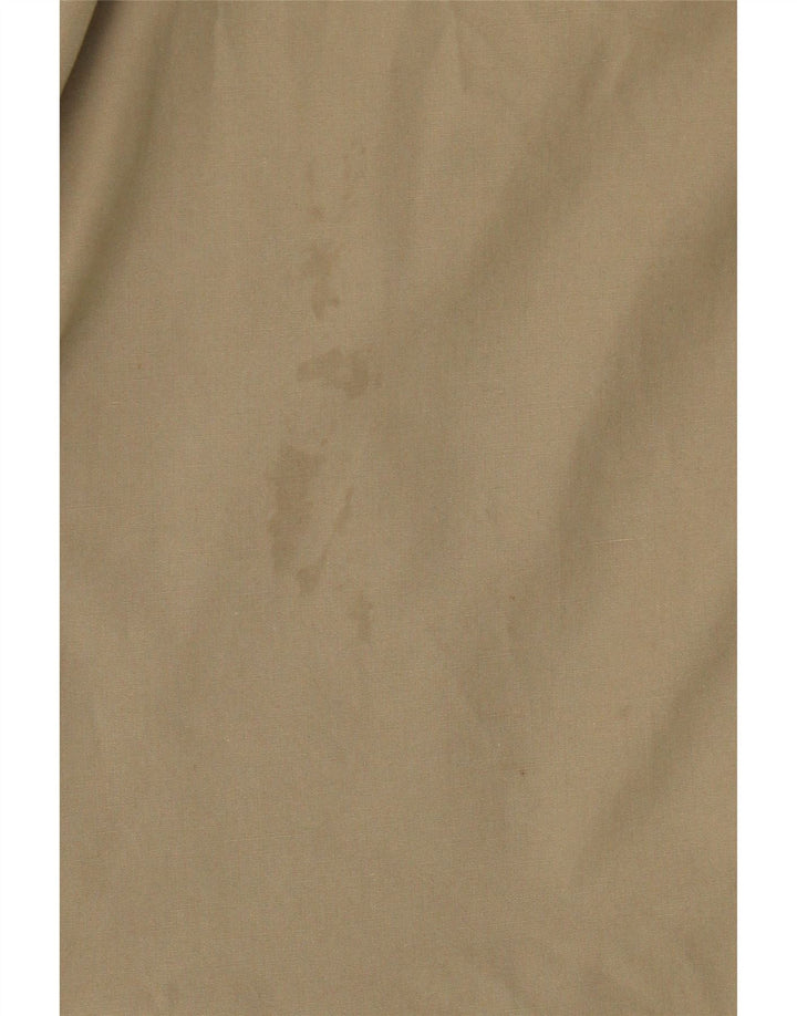 NINO Mens Overcoat IT 50 Large Brown Polyester