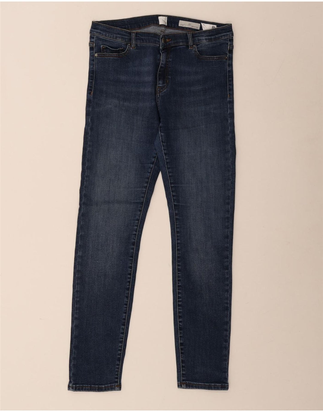 Hugo Boss Womens Slim Jeans W30 L32 Blue Cotton