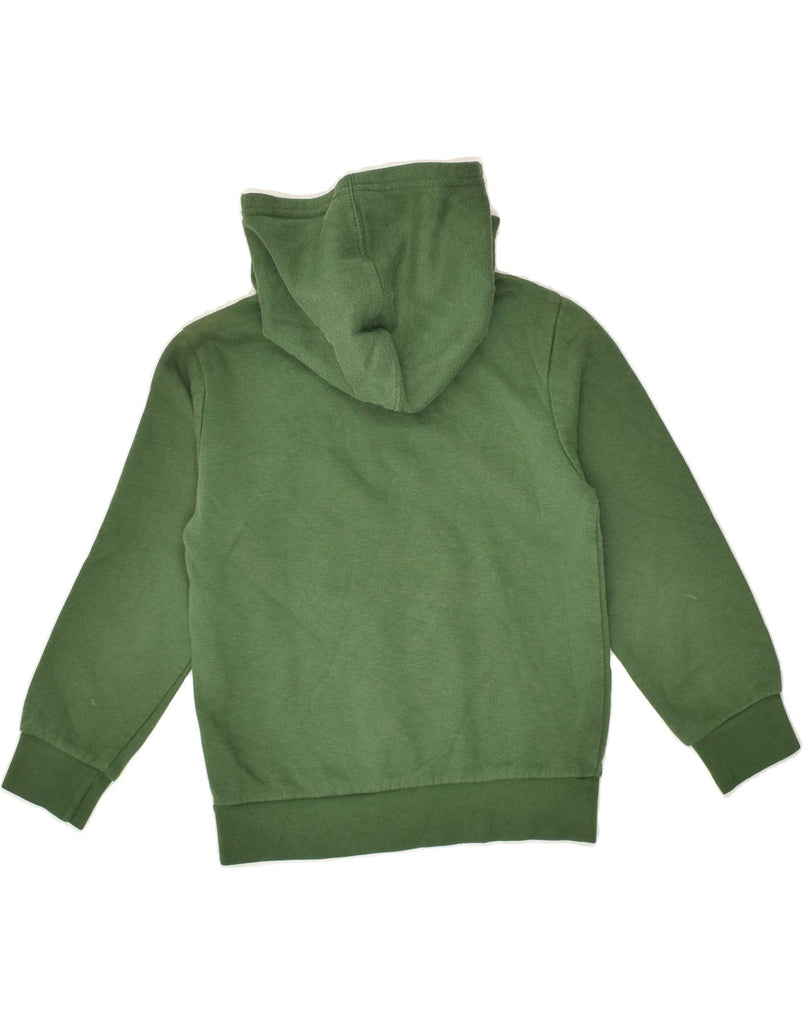 CHAMPION Boys Graphic Hoodie Jumper 7-8 Years Small Green Cotton | Vintage Champion | Thrift | Second-Hand Champion | Used Clothing | Messina Hembry 