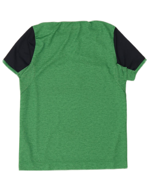 Canterbury Boys Ireland Graphic T-Shirt Top 13-14 Years Green Colourblock