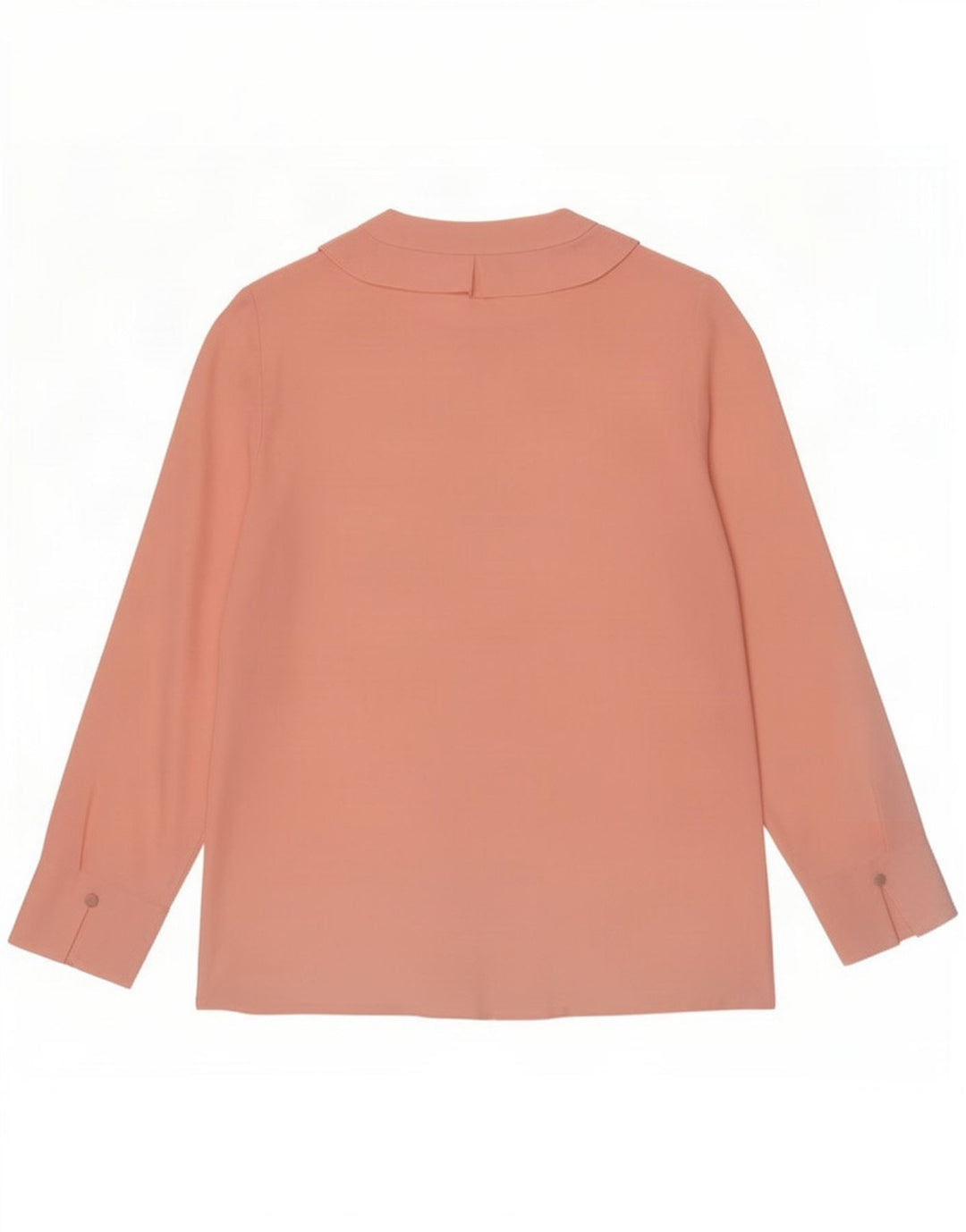 Luisa Spagnoli Womens Ruffle Front Shirt Blouse IT 42 Medium Pink
