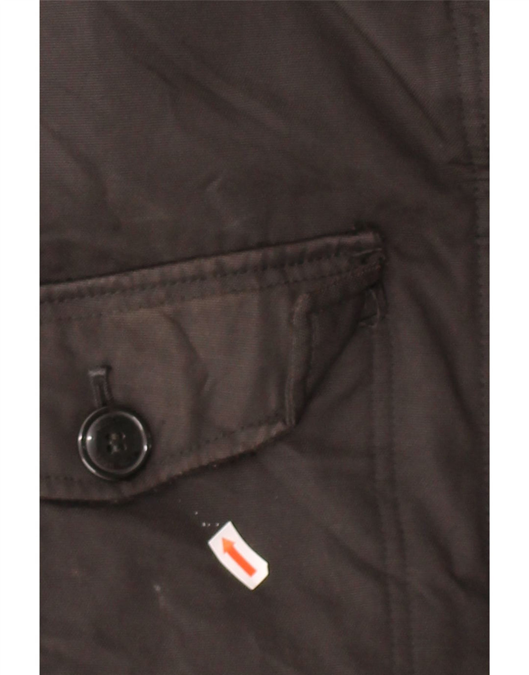 WOOLRICH Womens Hooded Windbreaker Jacket UK 18 XL Black