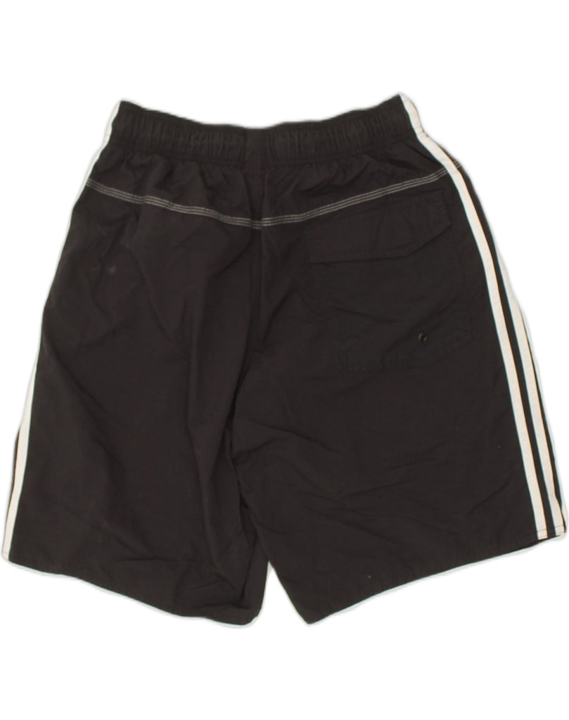 ADIDAS Mens Sport Shorts Medium Black Polyester | Vintage Adidas | Thrift | Second-Hand Adidas | Used Clothing | Messina Hembry 