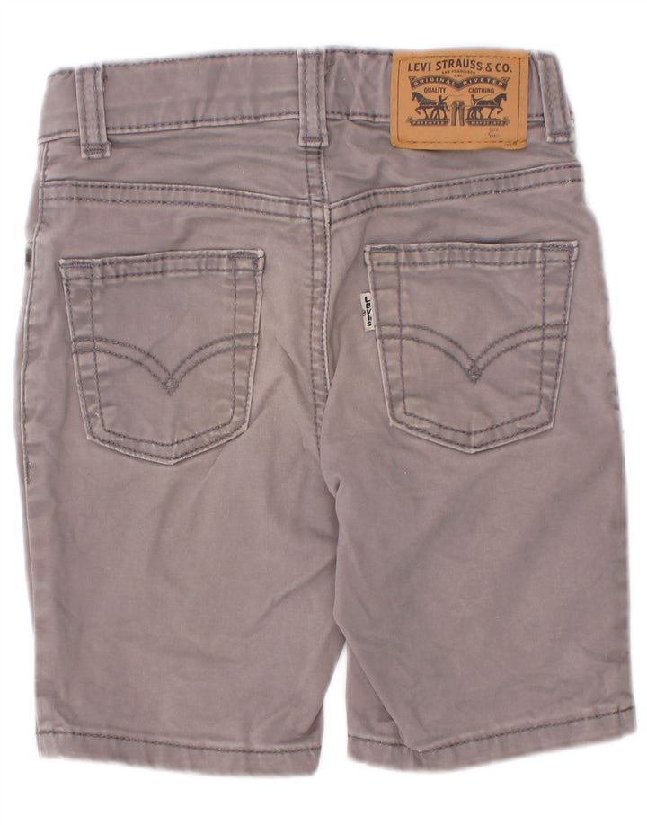 Levi's Boys 511 Slim Casual Shorts 6-7 Years W20 Grey Cotton