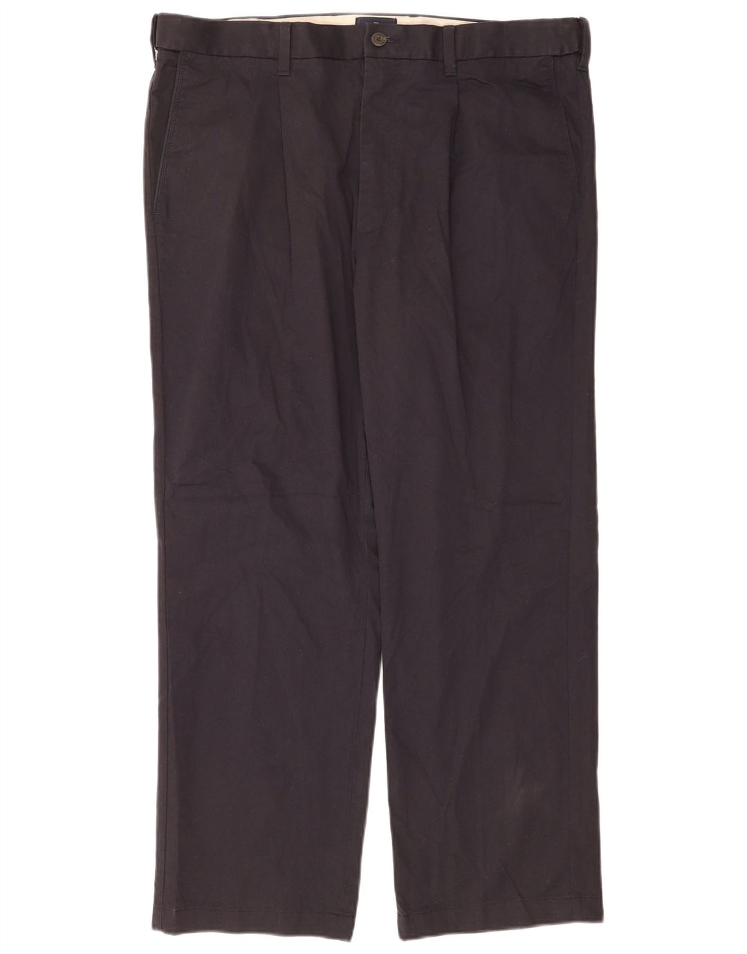 Marks & Spencer Mens Pegged Chino Trousers W38 L29 Navy Blue Cotton