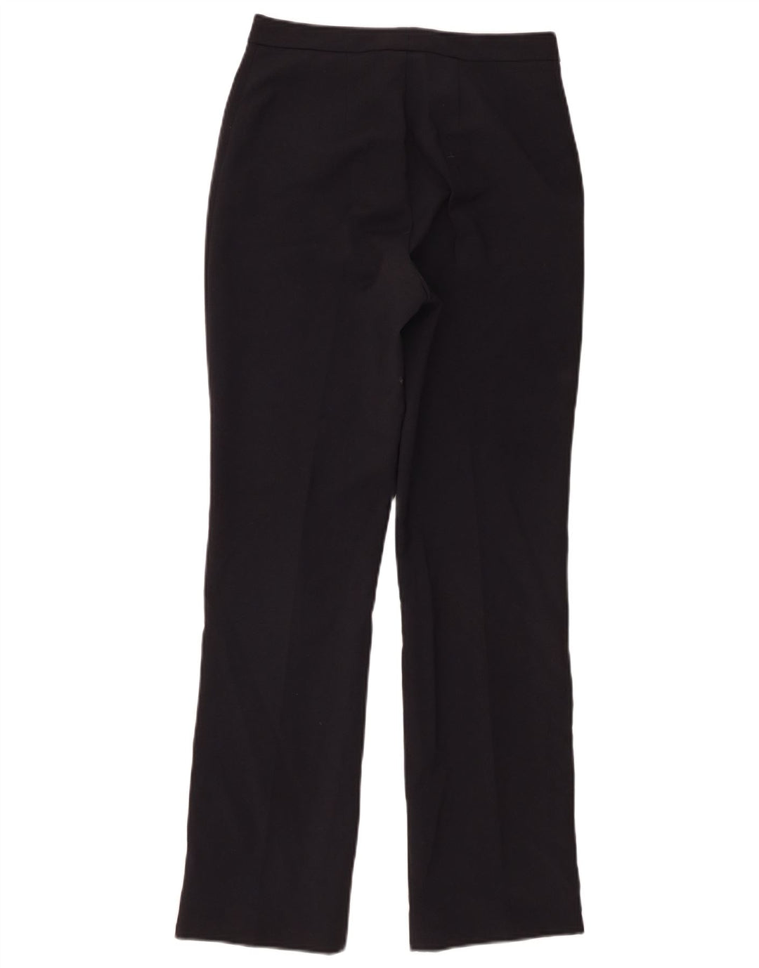 Stefanel Womens Bootcut Casual Trousers IT 40 Small W26 L29 Navy Blue