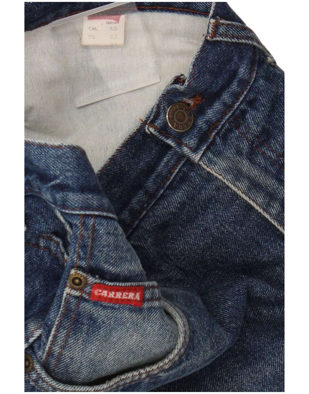 Carrera Mens 700 Straight Jeans W36 L30 Blue Cotton