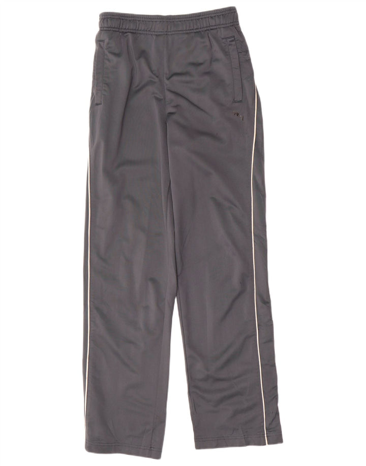 Puma Boys Tracksuit Trousers 13-14 Years Large Grey Polyester