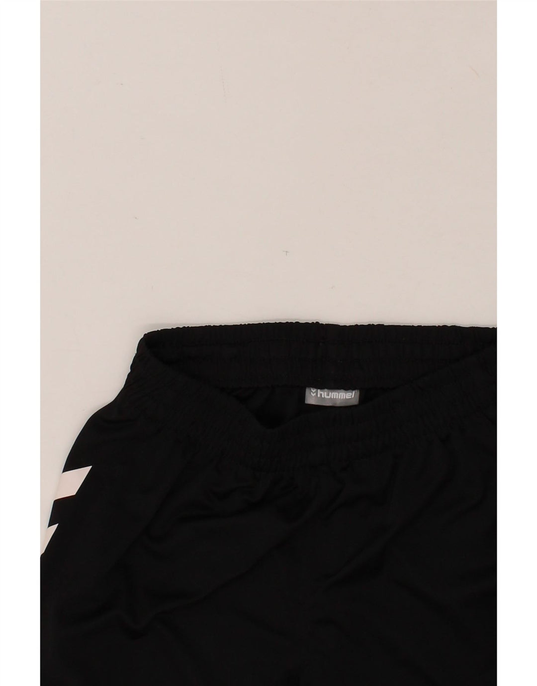 HUMMEL Boys Sport Shorts 14-15 Years Black Vintage Hummel and Second-Hand Hummel from Messina Hembry 