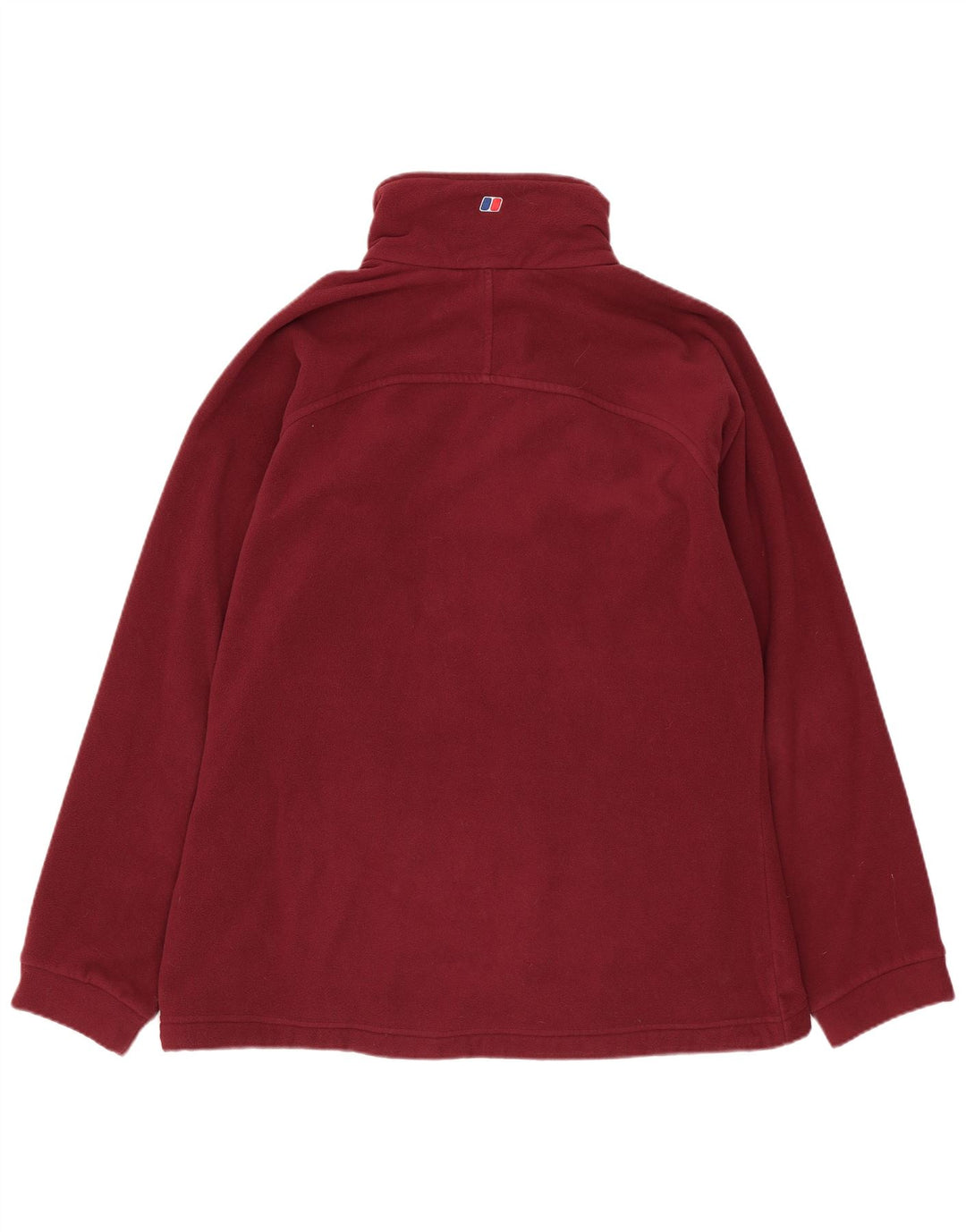 Bergans Womens Fleece Jacket UK 14 Large Burgundy Polyester