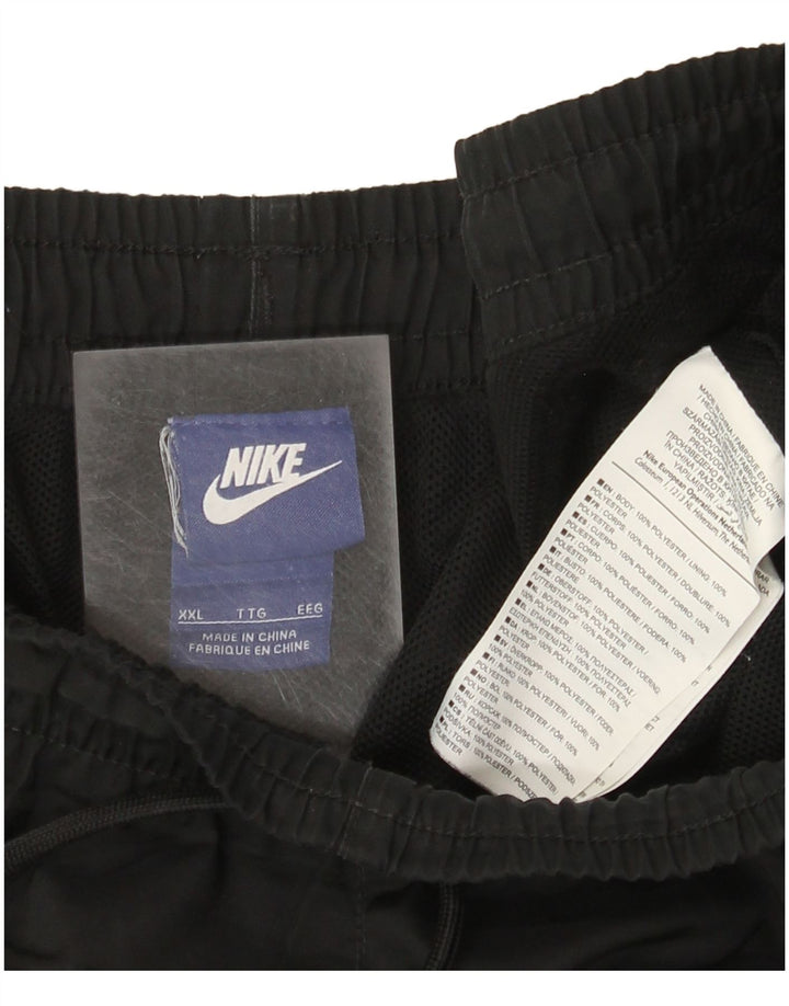 Nike Mens Graphic Sport Shorts 2XL  Black Polyester