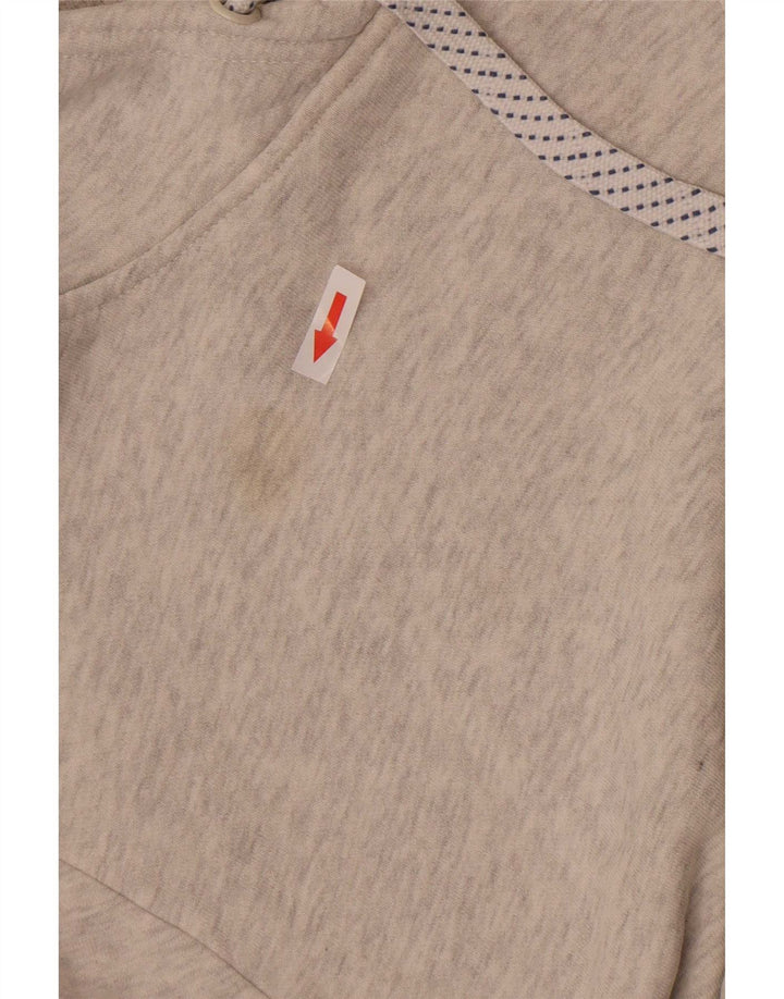 Mountain Warehouse Womens Hoodie Jumper UK 14 Medium Grey Cotton
