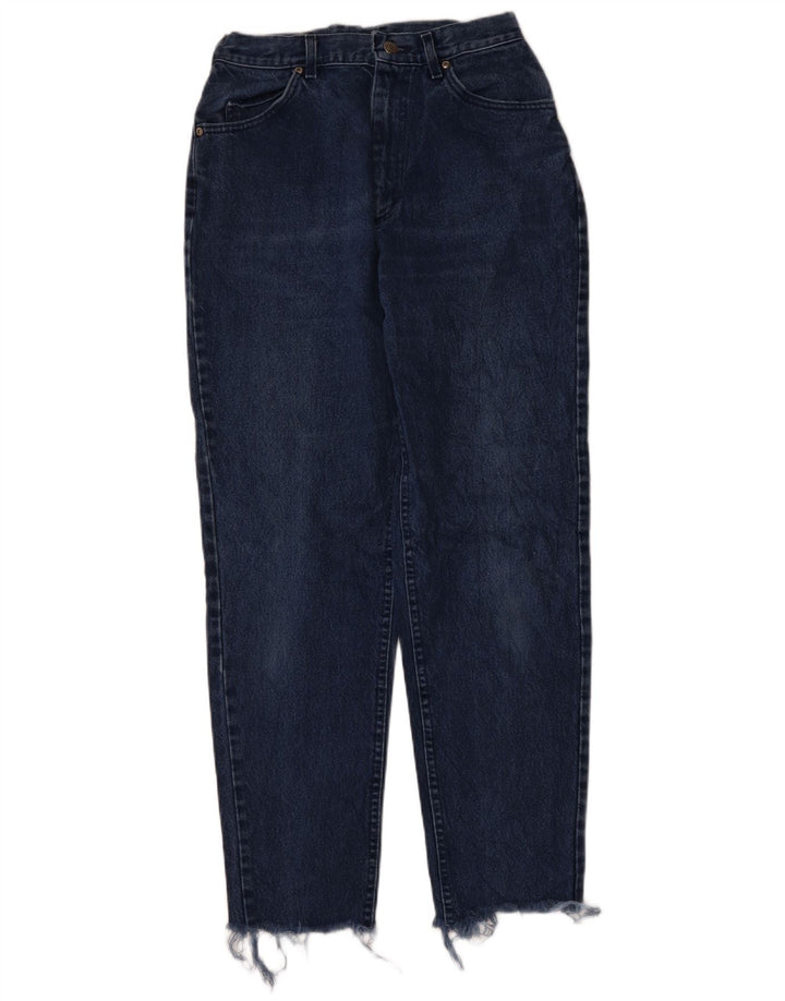 LEE Womens High Rise Tapered Jeans W28 L30 Blue