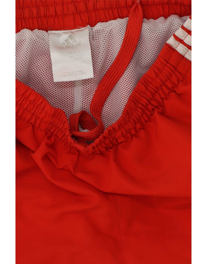 Adidas Mens Sport Shorts Medium Red Polyester
