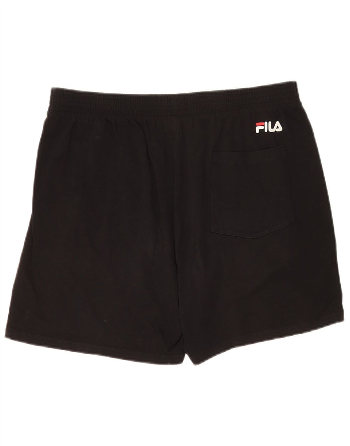 Fila Womens Sport Shorts UK 16 Large Black