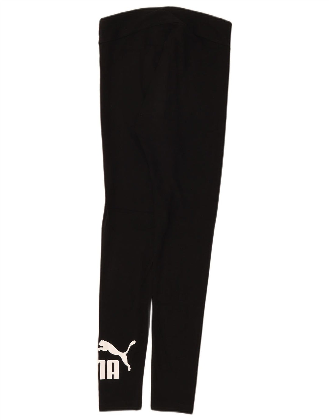 Puma Womens Graphic Leggings UK 8 Small Black