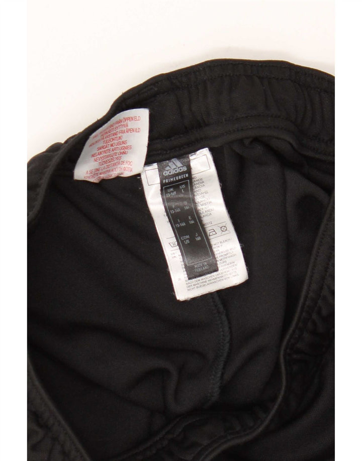 Adidas Boys Graphic Sport Shorts 13-14 Years Black Polyester