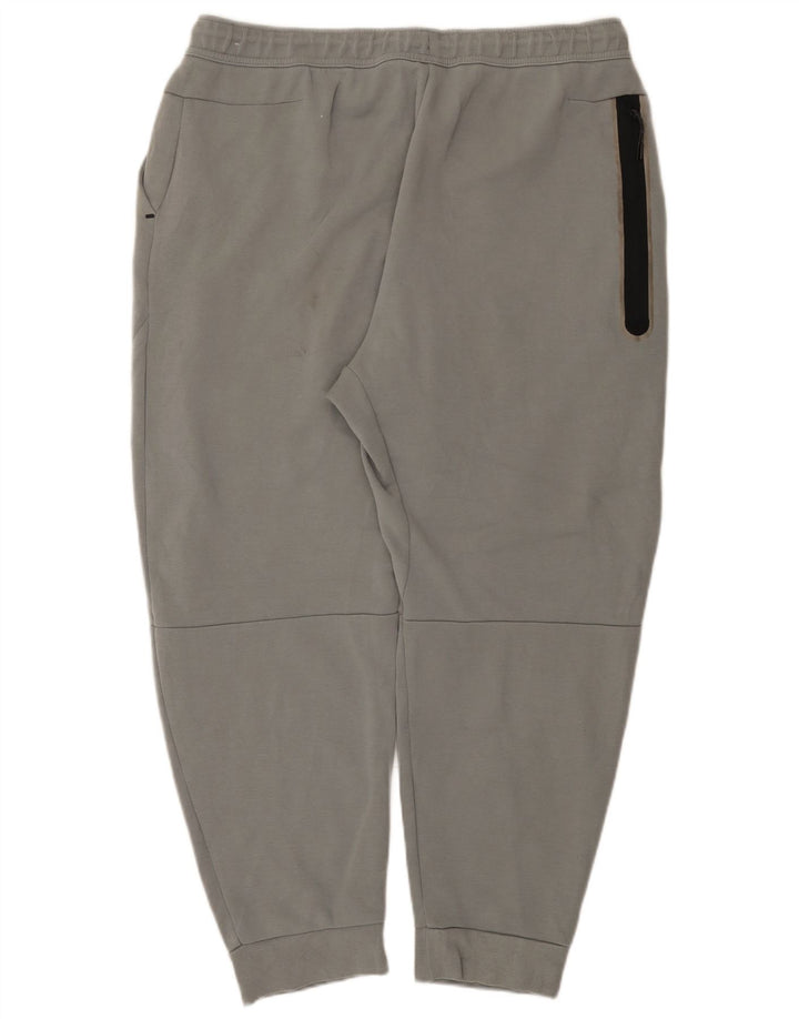 Nike Mens Tracksuit Trousers Joggers 2XL Grey Cotton