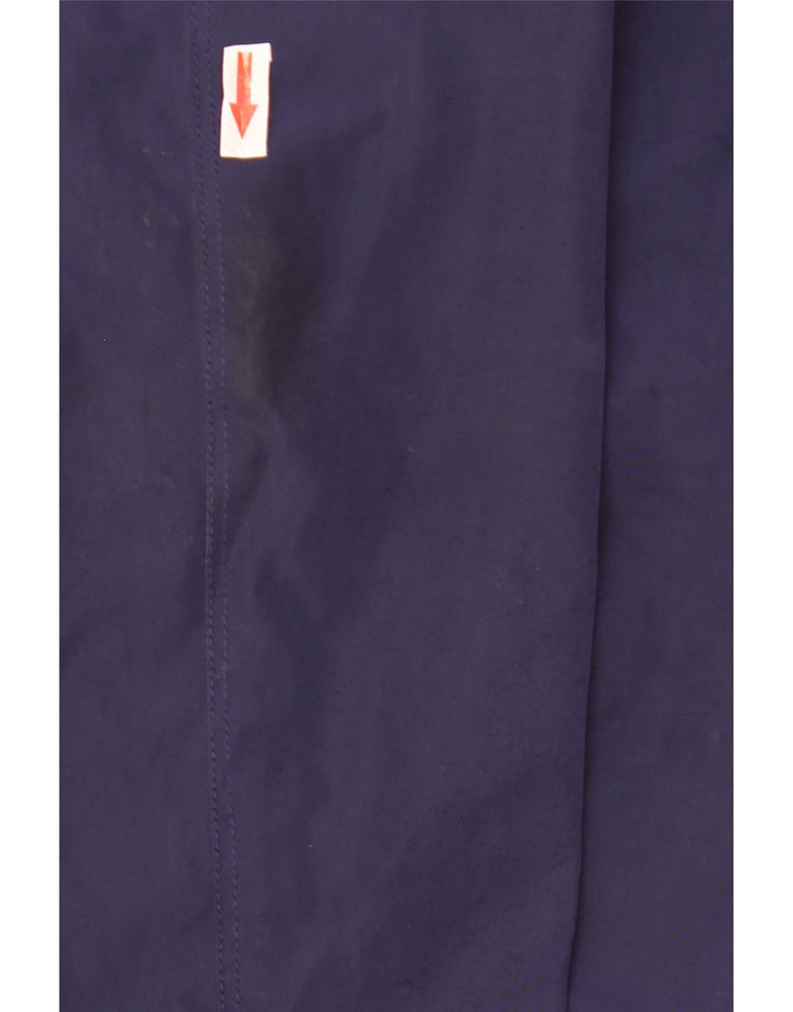 Canadiens Womens Hooded Raincoat IT 50 XL Navy Blue