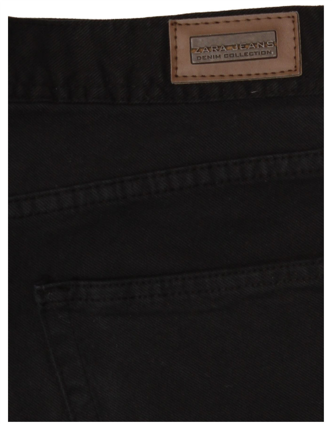 Zara Mens Slim Jeans W34 L33 Black Cotton