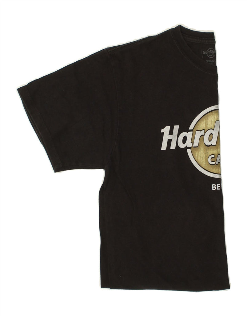 HARD ROCK CAFE Mens Berlin Graphic T-Shirt Top Medium Black Cotton | Vintage Hard Rock Cafe | Thrift | Second-Hand Hard Rock Cafe | Used Clothing | Messina Hembry 