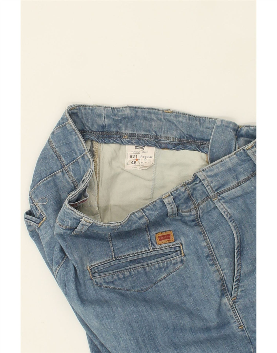 CARRERA Womens Denim Shorts EU 40 Medium W29  Blue Cotton Vintage Carrera and Second-Hand Carrera from Messina Hembry 