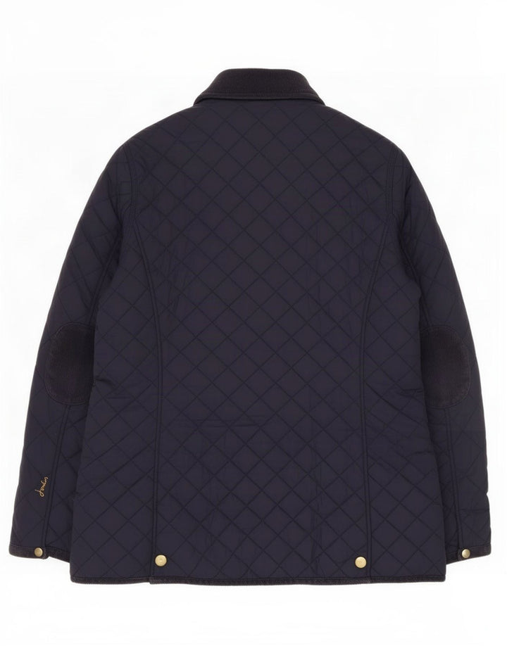 Joules Womens Quilted Jacket UK 18 XL Navy Blue Polyamide