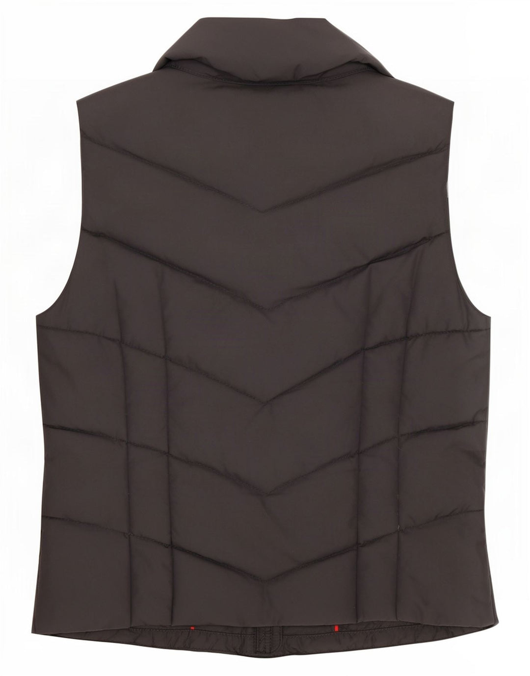 Hollister Womens Padded Gilet UK 12 Medium Grey Polyester