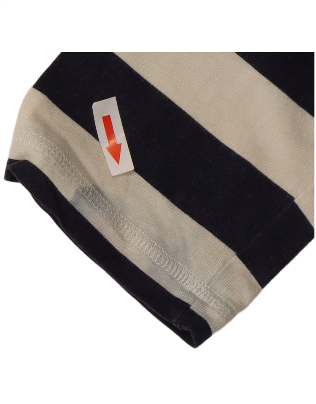 Tommy Hilfiger Mens Top Long Sleeve Medium Multicoloured Striped Nautical