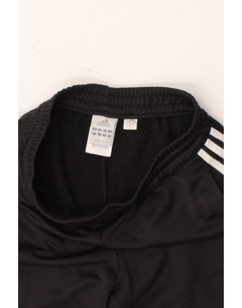 ADIDAS Womens Tracksuit Trousers UK 10 Small  Black Polyester Vintage Adidas and Second-Hand Adidas from Messina Hembry 