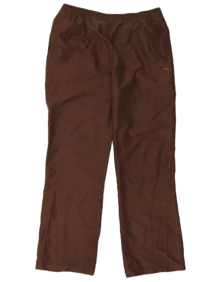 Puma Mens Tracksuit Trousers XL Brown Polyester