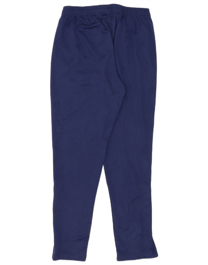 Adidas Mens Climalite Tracksuit Trousers Large  Navy Blue Polyester
