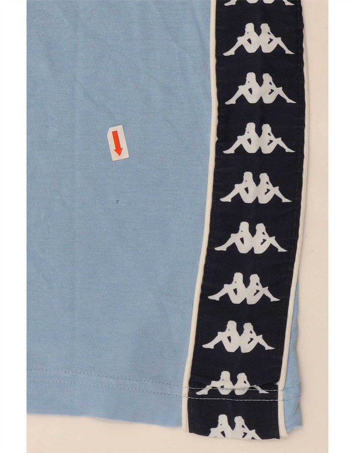 Kappa Mens Graphic Vest Top Large Blue Colourblock