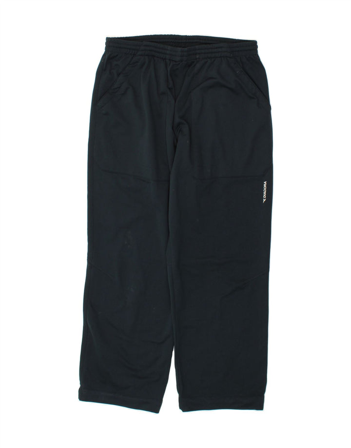 DIADORA Mens Tracksuit Trousers Medium  Navy Blue Polyester Vintage Diadora and Second-Hand Diadora from Messina Hembry 